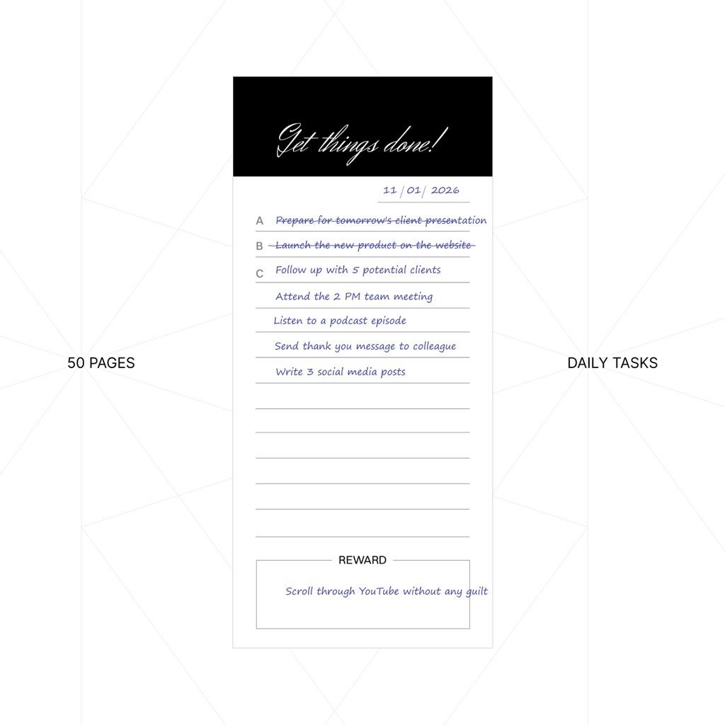 Get Things Done - To do List